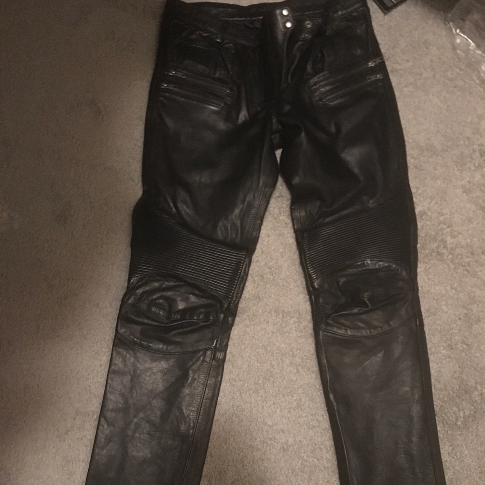Leather pants